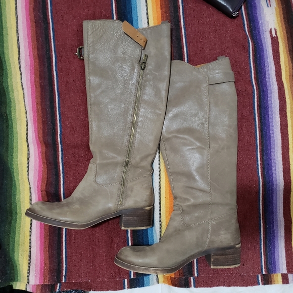 lucky brand boots knee high
